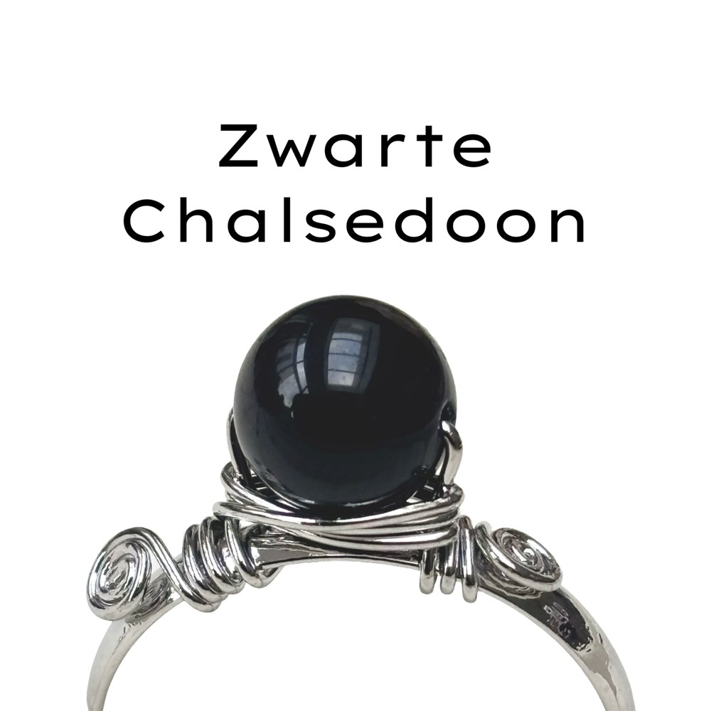 Zwarte chalsedoon