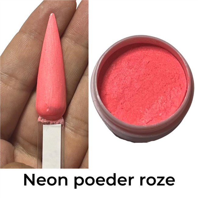 Neon poeder 10ml - Roze Neon poeder 10ml - Roze