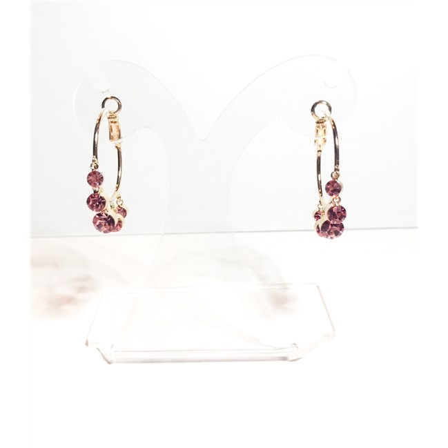 gouden oorbellen creolen met hanger