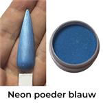 Neon poeder 10ml - Blauw Neon poeder 10ml - Blauw