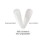 Acrylpoeder 30gram - 021(clear) Acrylpoeder 30gram - 021(clear)