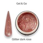 Glitter Dark Rose - 15ml Glitter Dark Rose - 15ml