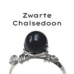 Zwarte chalsedoon