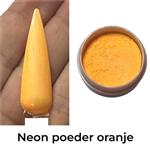 Neon poeder 10ml - Oranje Neon poeder 10ml - Oranje
