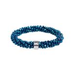 Beadz - Blue shine (silver) Beadz - Blue shine (silver)