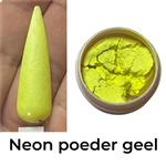 Neon poeder 10ml - Geel Neon poeder 10ml - Geel